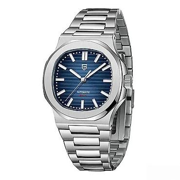 Ručni satovi: PAGANI DESIGN PD-1728- Plava- Patek Philippe Nautilus — 9