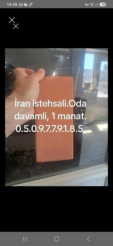 samovar 3 litr: Oda davamli kərpic — 1