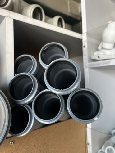 полиетиленовые трубы: Канализация үчүн түтүк Жергиликтүү, Материалы: Полипропилен, Диаметри 50 мм