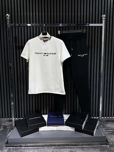 duks north face: Muški komplet majica + trenerka pantalone – brendirani modeli - Set — 1