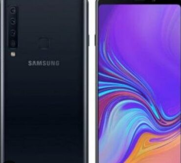 samsung s9 plus: Samsung Galaxy A9, 128 ГБ, цвет - Голубой, Кнопочный, Сенсорный, Отпечаток пальца