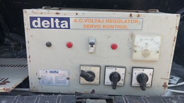 işlənmiş ev əşyaları: Delta A.C. Voltaj Regülatörü – Servo Kontrol Texniki göstəricilər: -