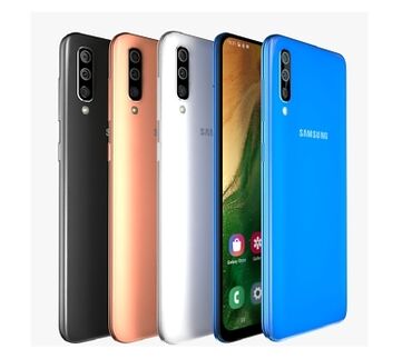 акамулятор б у: Samsung Galaxy A50, Б/у, 64 ГБ, цвет - Голубой