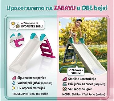 ormari sa policama: Dečiji tobogan sa mogućnošću vodenog priključka - Savršen za dvorište — 2