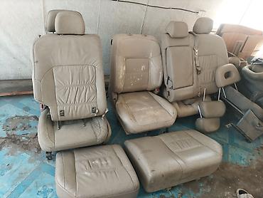 g2 master: Комплект сидений, Кожа, Nissan 2002 г., Б/у, Оригинал — 1