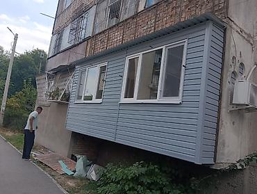 Фасадные работы: Услуги по выносу, остеклению и облицовке балконов и лоджий под ключ — 51