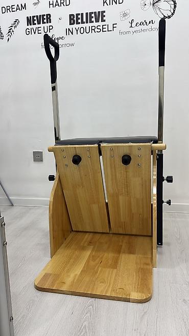 Turniklər və bruslar: Pilates Chair (Wunda Chair) və Pilates Barrel dəsti - Material — 4