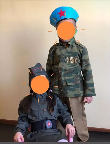 детские военные формы: Комплект, Новый