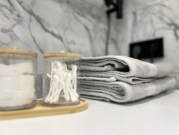 Посуточная аренда квартир: 1 комната, Душевая кабина, Постельное белье, Кондиционер — 10