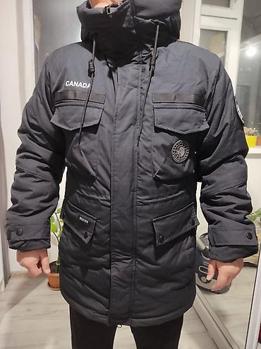 белый кит: Мужская куртка, 4XL, Canada Goose, Новый, цвет - Синий — 1