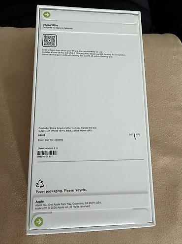 apple iphone 4 32gb: IPhone 18 Pro, Новый, 256 ГБ, Черный, Кабель — 2