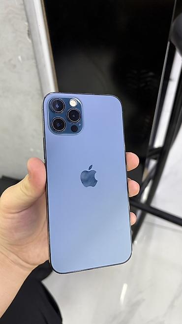 Мобильные телефоны: IPhone 12 Pro, Б/у, 256 ГБ, Sierra Blue, 74 % — 1