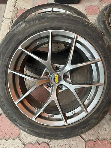 Шиналар жана дисктер: Дөңгөлөктөр монтажда 225 / 45 / R 18, Кыш, Колдонулган, Комплект, Жеңил унаалар, тешиктери - 5 — 3