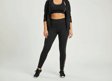 dopasowane dżinsy: Lycra, Leggings Sports for women, size XL