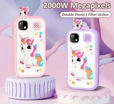 Dečiji fotoaparati: Dečiji digitalni fotoaparat – Jednorog dizajn - Rezolucija: 2000W — 1