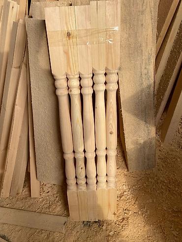 Готовые балясины: Готовая балясина, Материал: Дерево, Для тапчана, Новый — 2