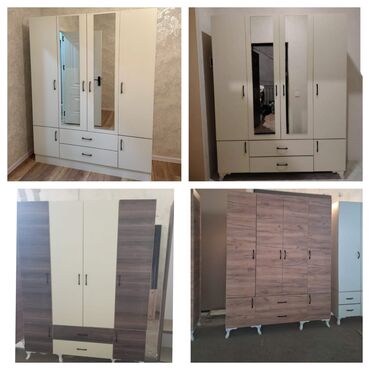 bizim ev mebel şeheri: 4 qapili dolablar satilir 220 azn Unvan Baki . Bir başa sexden