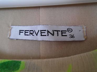 duge: Fervente cvetna haljina, postavljena i ne providi se, veličine 36 — 5