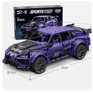куплю машинку: Конструктор Lamborghini Urus в масштабе 2641 деталей Доставка