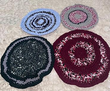 Ковры: 🧶 Коврики ручной работы ✨ Каждая работа — уникальная 🎨 Разные цвета и — 2