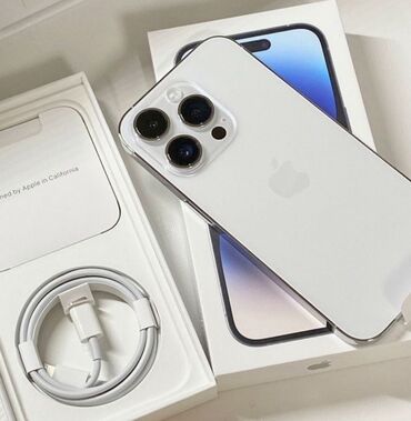 Apple iPhone: IPhone 16 Pro, 128 GB, White Titanium, Face ID