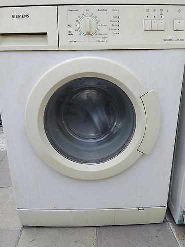 siemens e10 46: Paltaryuyan maşın Siemens, 6 kq, İşlənmiş, Avtomat, Qurutmasız — 1