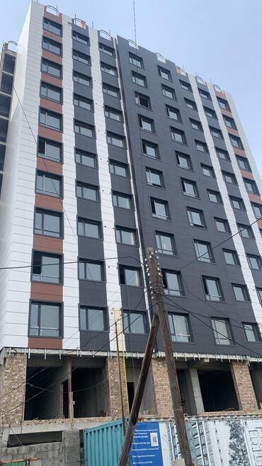аренда дома на иссык куле: 2 комнаты, 62 м², Элитка, 6 этаж, ПСО (под самоотделку)