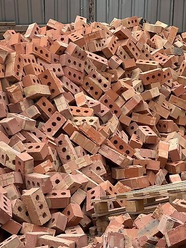 кирпич койом: Тешиктүү, Бышкан кирпич, Жарым блок, 250×120×90 — 2