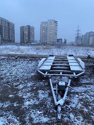 Транспорт: Двухосный эвакуаторный прицеп-лафет для перевозки автомобилей - — 6