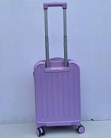 Rančevi, torbe i koferi: Dečji kofer na točkiće – Kuromi dizajn, ljubičasti - Šarmantan kofer — 19