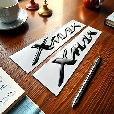 Delovi za motocikle: Yamaha XMAX 3D stikeri Nalepnice yamaha xmax - 2513 📌 Opis: Nalepnice — 3