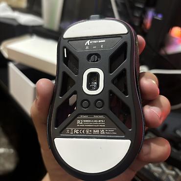 raspberry pi: Игровая мышь Attack Shark R2 (PAW-3950), магниевый сплав, три режима — 7