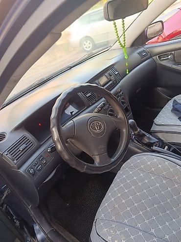 daewoo matiz 1: Toyota Corolla: 2003 г., 1.6 л, Механика, Бензин, Седан — 5