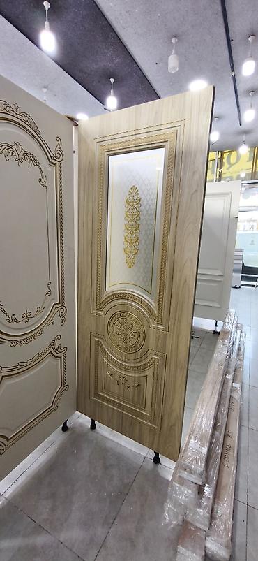 Qapılar və aksessuarlar: Klassik dizaynlı daxili qapı - Material: taxta teksturalı MDF üzlüklü — 1
