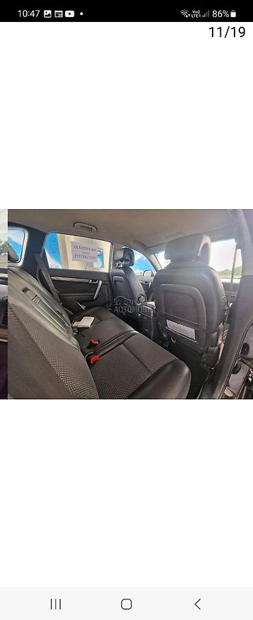 Chevrolet: Chevrolet Captiva – crni SUV - Model: Chevrolet Captiva - Karoserija — 6