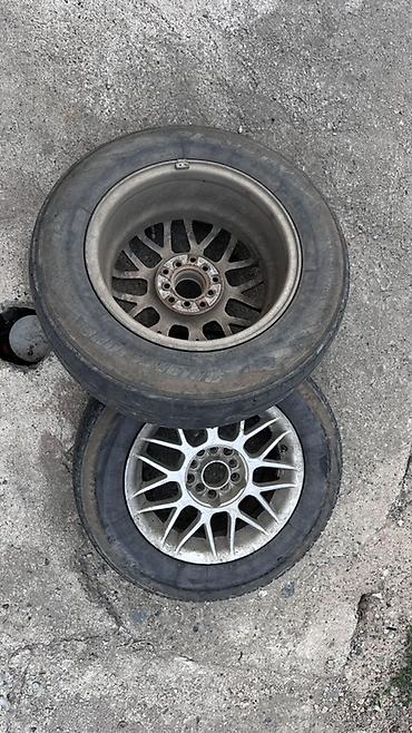 10 5j: Диски с шинами(лысые), комплект из 2 шт. Стояли на тойота авенсис и — 3
