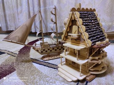 Шкатулки: ПРОДАЮ Корабль и шкатулка для украшений из Дерева ручная работа богато