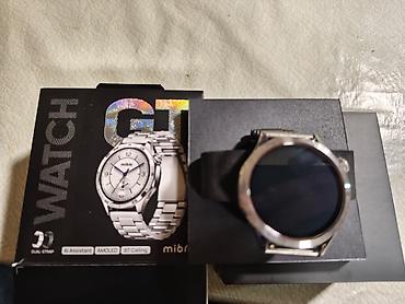 qadin saatlari 2020: Mibro Watch GT Silver – Polad Korpus, AMOLED Ekran (Premium — 7