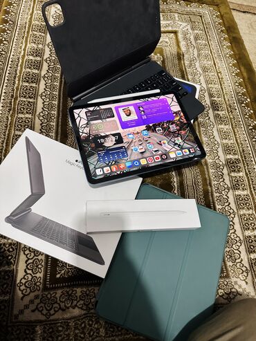 бишкек ноутбуки: Планшет, Apple, память 64 ГБ, 10" - 11", Wi-Fi, Б/у, Классический цвет - Синий