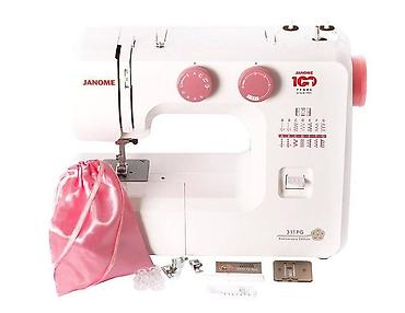 Швейные машины: Швейная машина Janome, Электромеханическая, Полуавтомат — 2