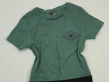 zielony top shein: T-shirt, Destination, 12 years, 146-152 cm, condition - Good