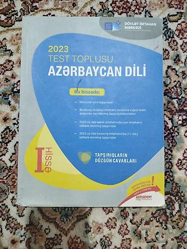 Testlər: DİM nəşrlərindən və əlavə vəsaitdən ibarət tədris dəsti 1) 2023 Test — 3