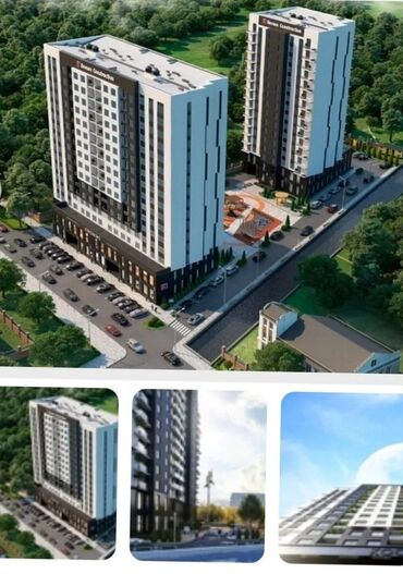 Продажа квартир: 2 комнаты, 57 м², 15 этаж, ПСО (под самоотделку)