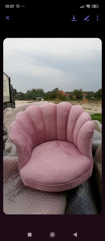Stolice: Garnitura SHELL - Cena garniture je 430e - Cena samo fotelje je 18700 — 25