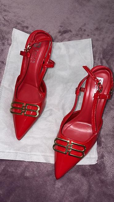 Tuflilər: Tuflilər, Balenciaga, Ölçü: 36, rəng - Qırmızı, Yeni — 1