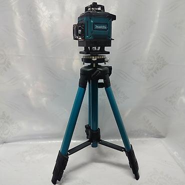 развертка: Лазерный уровень Makita 4D GREEN с треногой. Особенности: - Зеленый — 1