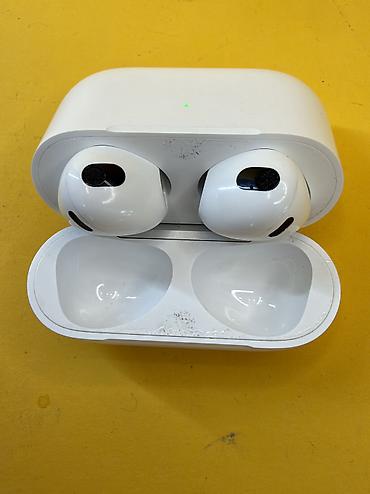 pad 5 pro: Беспроводные наушники-вкладыши, Apple, AirPods 3, Б/у — 2