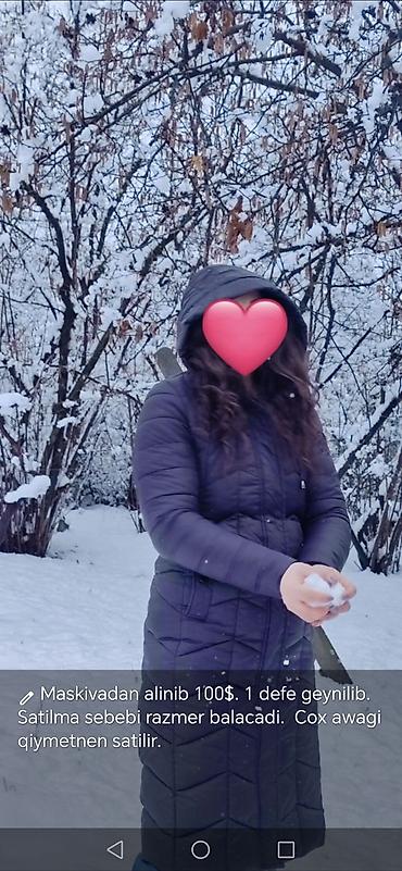 Qadın üçün qışlıq paltok. Uzun model, qarmaqşəkilli tikişlər lalafo.az -da Qadın üçün qışlıq paltok. Uzun model, qarmaqşəkilli tikişlər