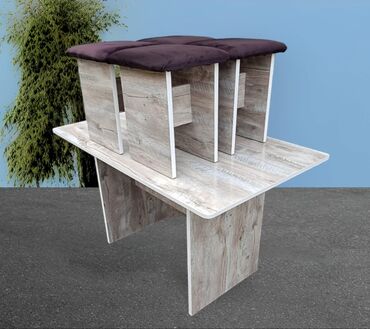 ламинат для мебели бишкек цена: Комплект стол и стулья Новый