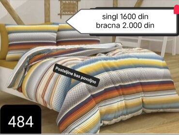 Posteljina: Singl, Pamuk, bоја - Šareno, Domaće — 28